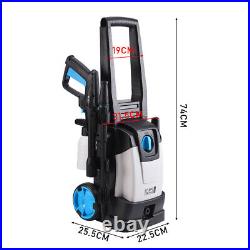 1400-2500W Electric High Pressure Power Jet Washer 105-195 Bar Patio Car Cleaner