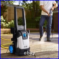 1600W Electric Pressure Washer 135 bar Water High Power Washer Patio Car Cleaner