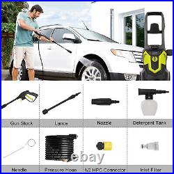 1650W Patio Car Cleaner Pressure Washer 135 Bar 420L/H Jet Washer Power Washer
