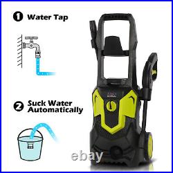 1650W Patio Car Cleaner Pressure Washer 135 Bar 420L/H Jet Washer Power Washer