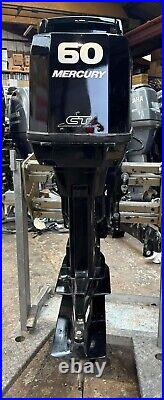 2008 MERCURY 60HP BIGFOOT Oil Injected OUTBOARD Power Trim Electric Start Remote