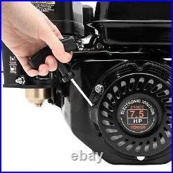 210cc 7.5HP 4-Stroke Electric Start Go Kart Gas Power Engine Motor 3600 RPM New