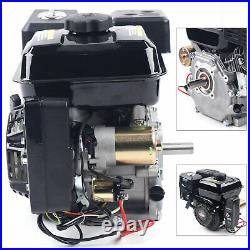212CC 7.5 HP Electric Start Go Kart Log Splitter Gas Power Engine Motor 4Stroke
