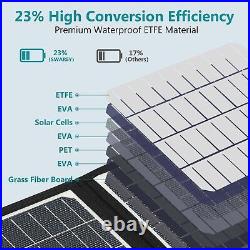 600W(1200W) Power Station 622Wh Power Generator With 200W Foldable Solar Panel