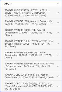 AS-PL Starter Motor LEXUS /TOYOTA AURIS/AVENSIS T27/ COROLLA 2005-2018