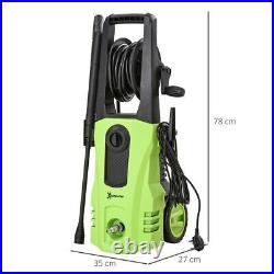 DURHAND Portable Washer Electric High Power 1800W for Garden, Car, Furniture