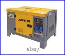 Diesel Generator Single Phase 230v Jobsite With ATS Switch NEW CT1877
