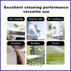 Electric Pressure Washer 2500W High Power Jet Washer Cleaning Machine Patio Car