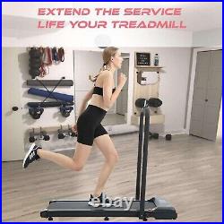 Electric Walking Treadmill Folding Running PAD Compact Folding Design with Remote
