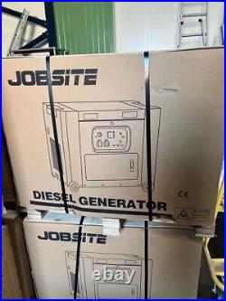 Job Site Three Phase Diesel Generator 5kv, 230/400v CT0012 With Remote start