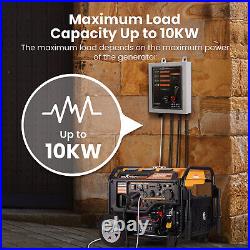 Petrol Inverter Generator Portable 5KVA +ATS Box Power Supply For Power Outage