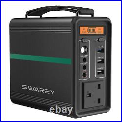 Portable 166Wh Power Station Solar Generator Charger Camping Emergency Supply A+