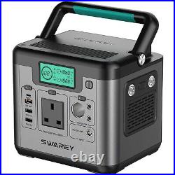 Portable Power Station 518Wh 144000mAh Power Generator Power Supply Pack 500W