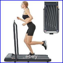 Treadmill Foldable Under Desk Electric Walking Running Machine Home Gym withRemote