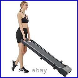 Treadmill Foldable Under Desk Electric Walking Running Machine Home Gym withRemote