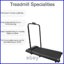 Treadmill Machine Electric Walking PAD Waling Compact Foldable Design with Remote