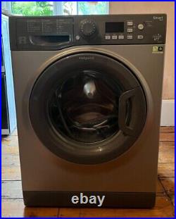 Used HOTPOINT Smart Washing Machine (WMFUG742G) in Graphite, Energy Rating A++