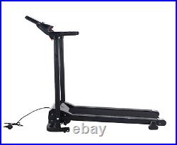 Walking Running Machine Electric Folding Treadmill 1.5HP LCD Home Gym Fitness UK